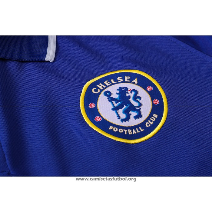 Camiseta Polo del Chelsea 2020/2021 Azul
